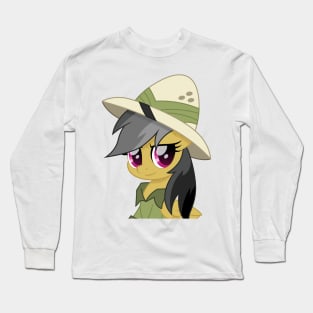 Daring Do portrait Adventurer Long Sleeve T-Shirt